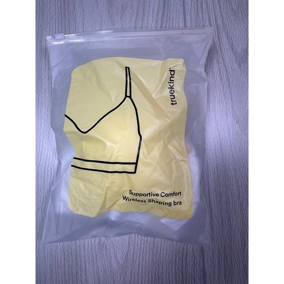 Truekind Supportive Comfort Wireless Shaping Bra White Size M - Picture 5 of 7